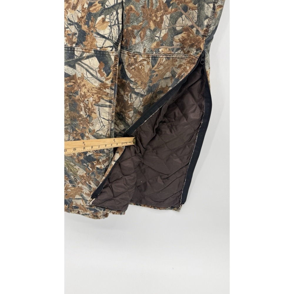 Real Workwear Realtree Camo Insulated Bib Overalls Men's Large Regular‎ 39x27.5 - Picture 12 of 16